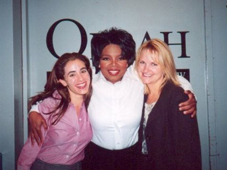 Melissa May and Oprah